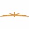 Ekena Millwork Davenport Rough Sawn Timber Gable Bracket, Western Red Cedar, 108"W x 27"H x 2"D x 6"F, 6/12 Pitch GBW108X27X0206DAV00RWR - alternate 4